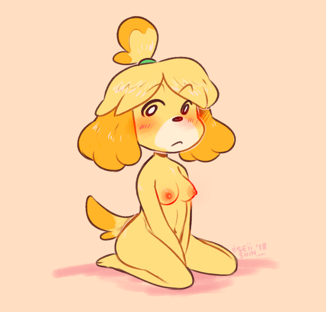 Naked isabelle animal crossing